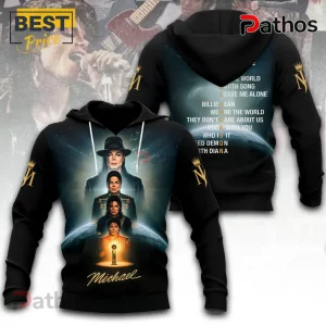 Michael Jackson Legendary King of Pop Iconic Eras 3D Print Fan Tribute Hoodie