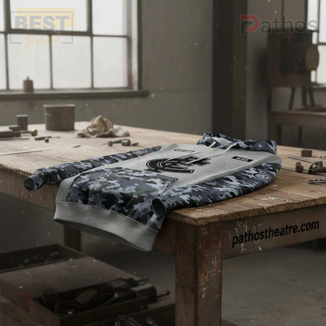 Australian Navy 125th Anniversary Personalized Carlton Blues Camo Hoodie