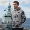 Australian Navy 125th Anniversary Personalized Tigers Camo Hoodie