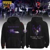 Baltimore Ravens NFL Football Fan Graphic Darkness Hoodie