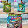 Blink-182 Summer Vibes Psychedelic Road Trip Band Beach Towel