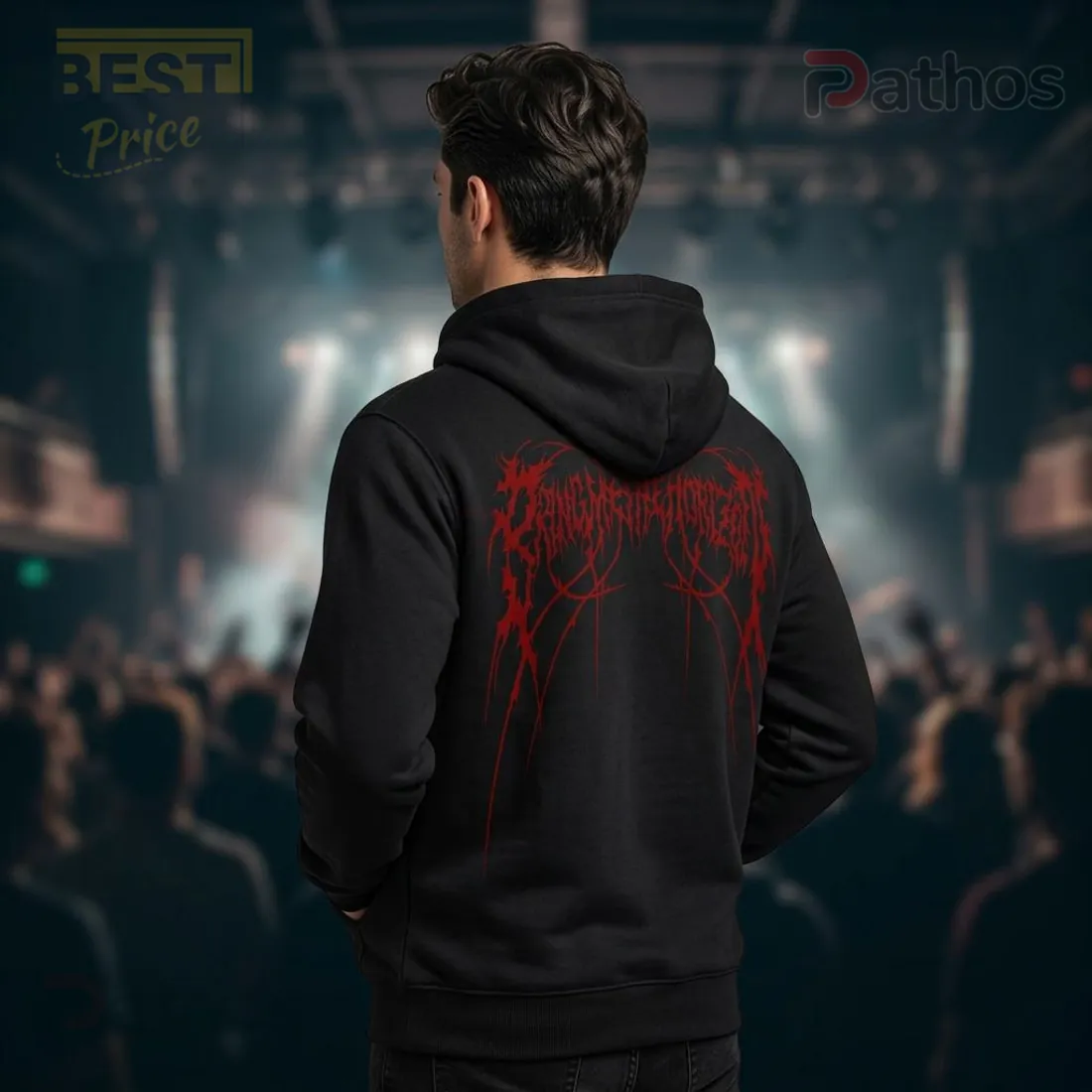 Bring Me The Horizon Motionless In White Concert Black Graphic Hoodie Bring Me The Horizon Motionless In White Concert Black Graphic Hoodie