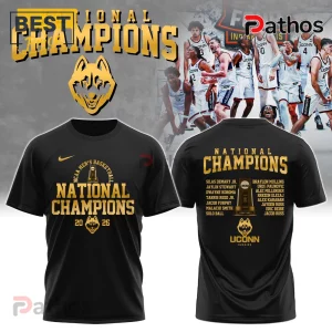 UConn Huskies 2026 NCAA Men's Basketball National Champions Roster T-Shirt 1 eWT80WGw uconn huskies 2026 ncaa mens basketball national champions roster t shirt 02 premium material