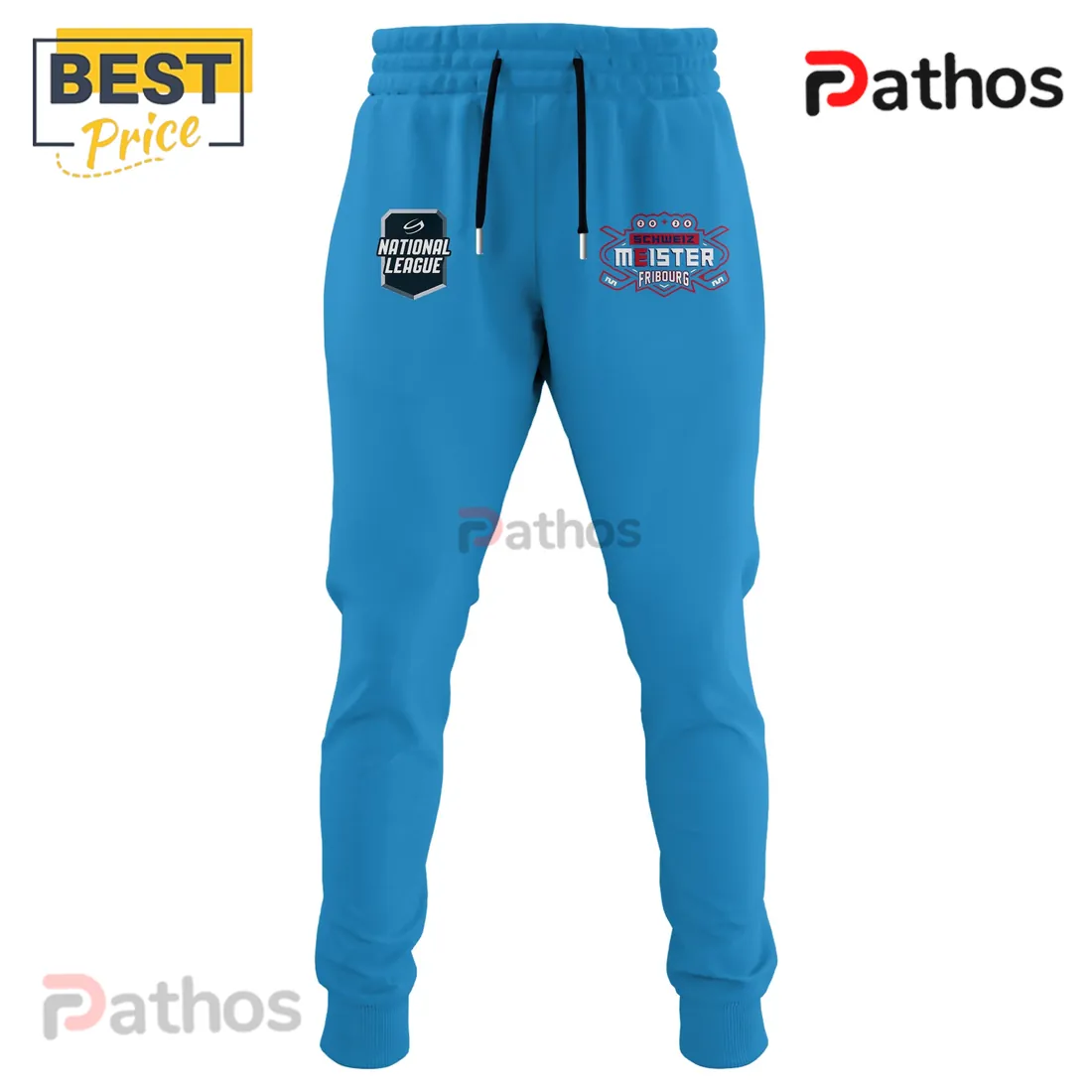 Fribourg Ice Hockey Swiss Meister 2026 Champion Blue Hoodie Fribourg Ice Hockey Swiss Meister 2026 Champion Blue Hoodie
