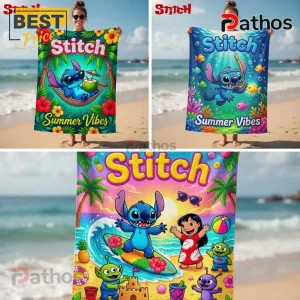 Stitch & Lilo Summer Fun Beach Towel