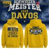 HC Davos Swiss Ice Hockey Champion 2026 Yellow Hoodie
