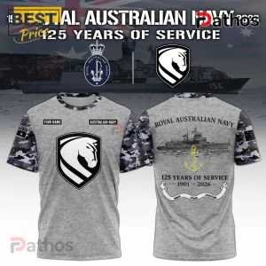 Broncos x Australian Navy 125th Anniversary Tee T-Shirt