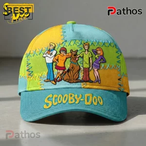 Scooby-Doo Mystery Inc. Patchwork Embroidered Baseball Cap for Fans