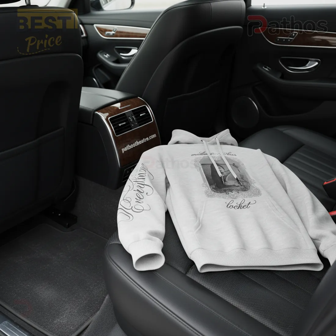 Madison Beer The Locket Tour Official Fan Merch Grey Pullover Hoodie