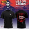 Martin Garrix Amsterdam DJ Fan Shield Logo Black Graphic T-Shirt