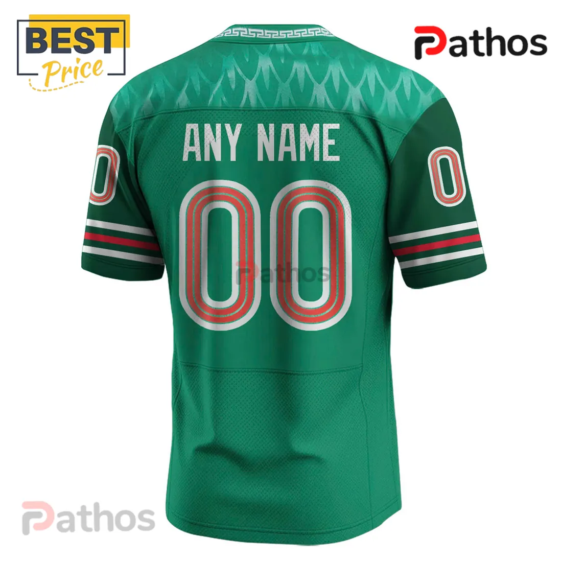 Mexico Football Personalized Custom Name & Number Green Fan Soccer Jersey Mexico Football Personalized Custom Name & Number Green Fan Soccer Jersey