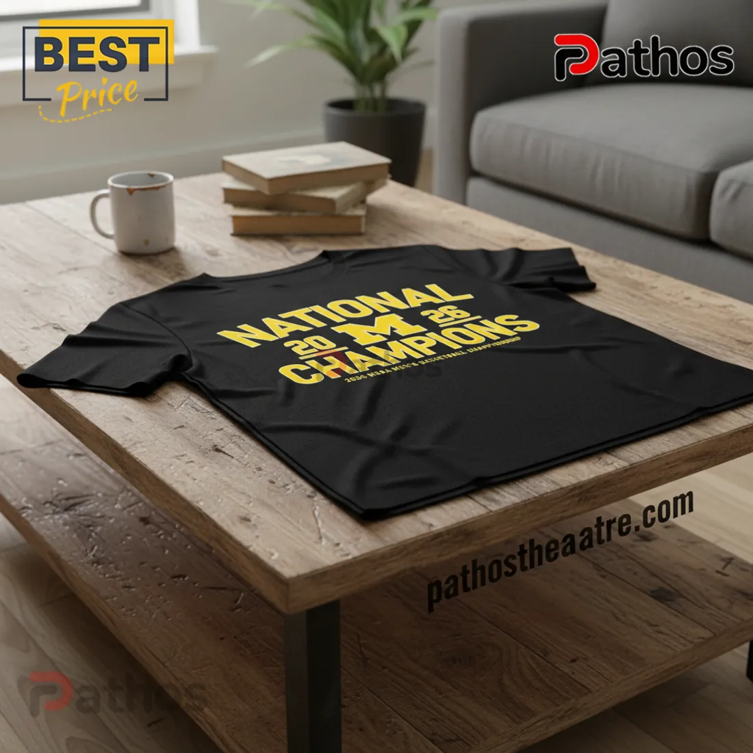 Michigan 2026 NCAA Men's Basketball National Champions Fan T-Shirt