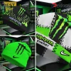 Monster Energy Patchwork Beanie Hat