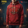 Premium Rush Band 1968-2027 Anniversary Collection Distressed Hoodie