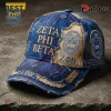 Premium ZΦB Zeta Phi Beta 1920 Founding Year Distressed Cap