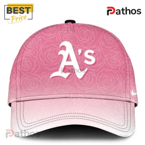 sYdNKHEe oakland athletics mothers day pink rose pattern baseball jersey 02 durable fabric