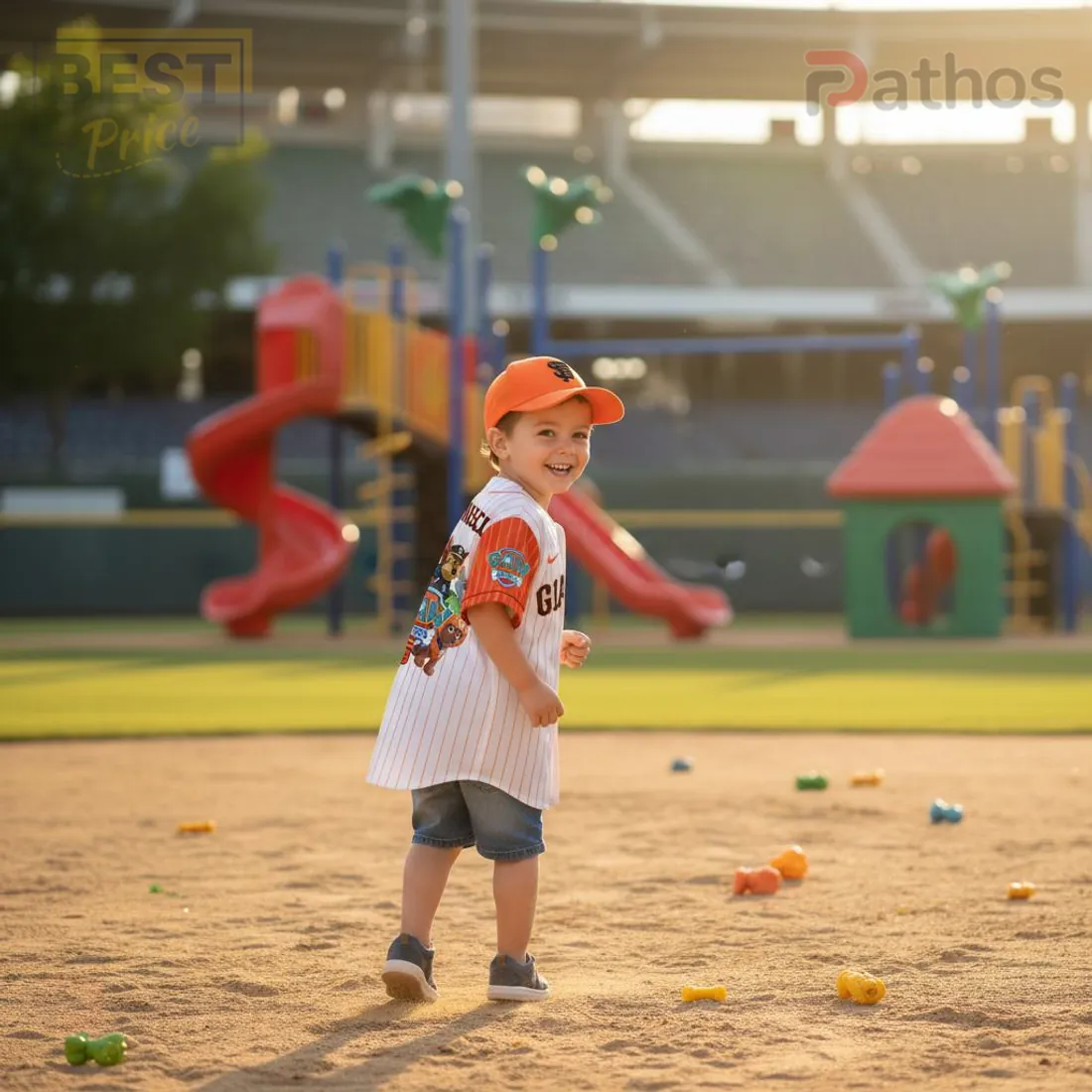 San Francisco Giants Paw Patrol Collaboration Pinstripe Baseball Jersey San Francisco Giants Paw Patrol Collaboration Pinstripe Baseball Jersey