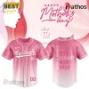 St. Louis Cardinals Mom Pink Mother’s Day Floral Baseball Jersey