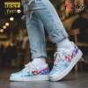 Stitch & Lilo Personalized Hawaiian Custom Air Force 1 Sneakers