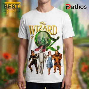 Wizard of Oz 3D Graphic Print Movie Fan T-Shirt