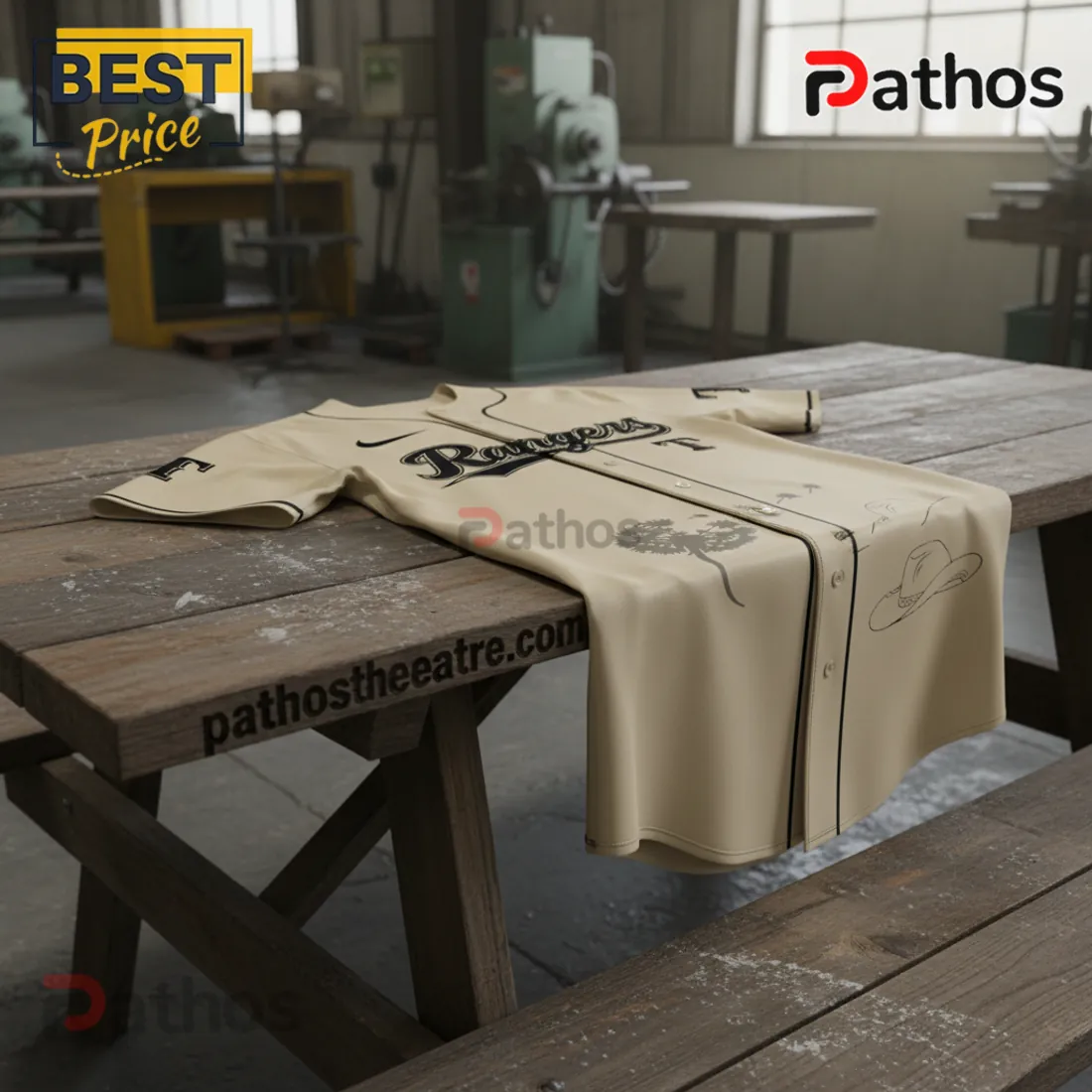 Texas Rangers Choosin' Texas Ella Langley Country Music Fan Baseball Jersey