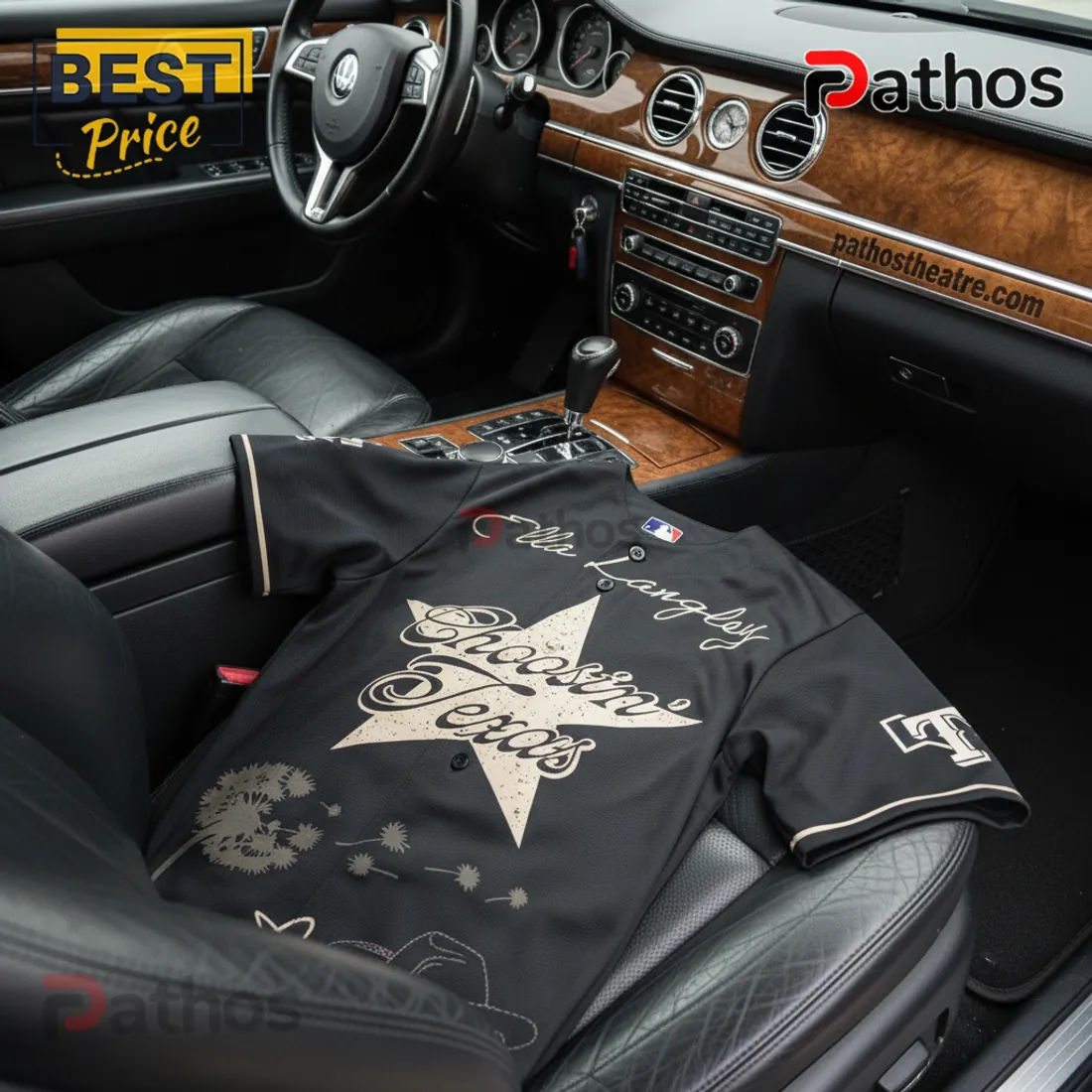 Texas Rangers Ella Langley Choosin' Texas Signed Fan Baseball Jersey