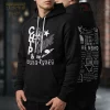 The Neighbourhood World Tour Graphic Print Black Hoodie