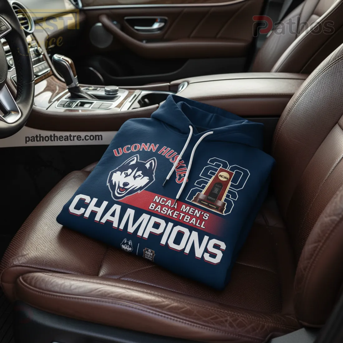 UConn Huskies 2026 NCAA Men's Basketball Champions Limited Edition Hoodie
