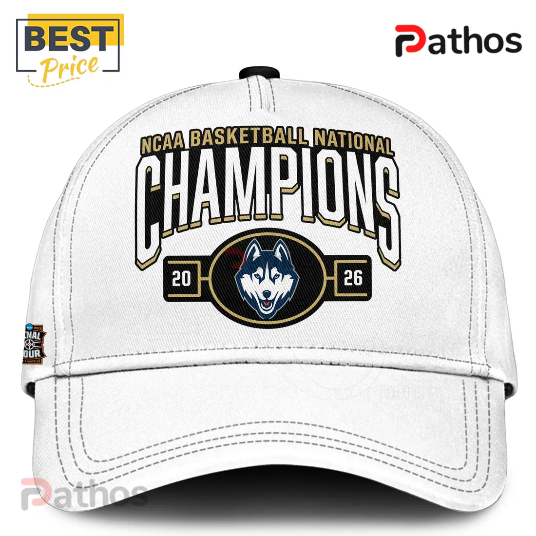 UConn Huskies 2026 NCAA Men’s Basketball National Champions Commemorative Hoodie UConn Huskies 2026 NCAA Men’s Basketball National Champions Commemorative Hoodie