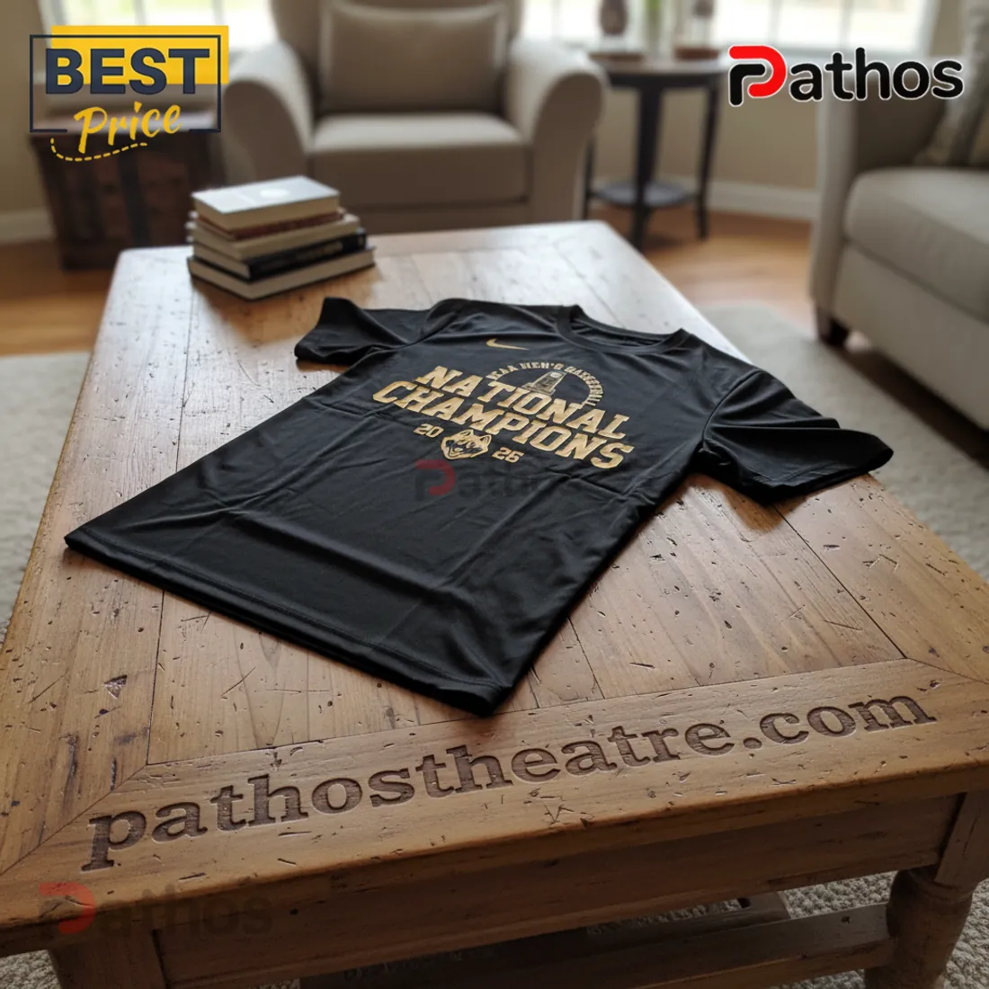 UConn Huskies 2026 NCAA Men's Basketball National Champions Roster T-Shirt 4 UConn Huskies 2026 NCAA Men's Basketball National Champions Roster T-Shirt