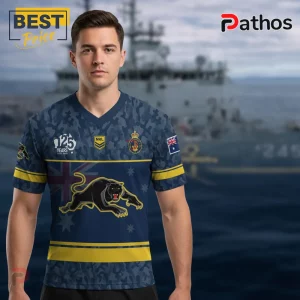 NRL Penrith Panthers Australian Navy 125th Anniversary Commemorative Jersey