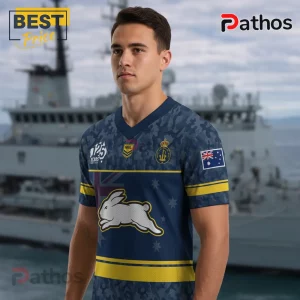 NRL South Sydney Rabbitohs Australian Navy 125th Anniversary Heritage Jersey