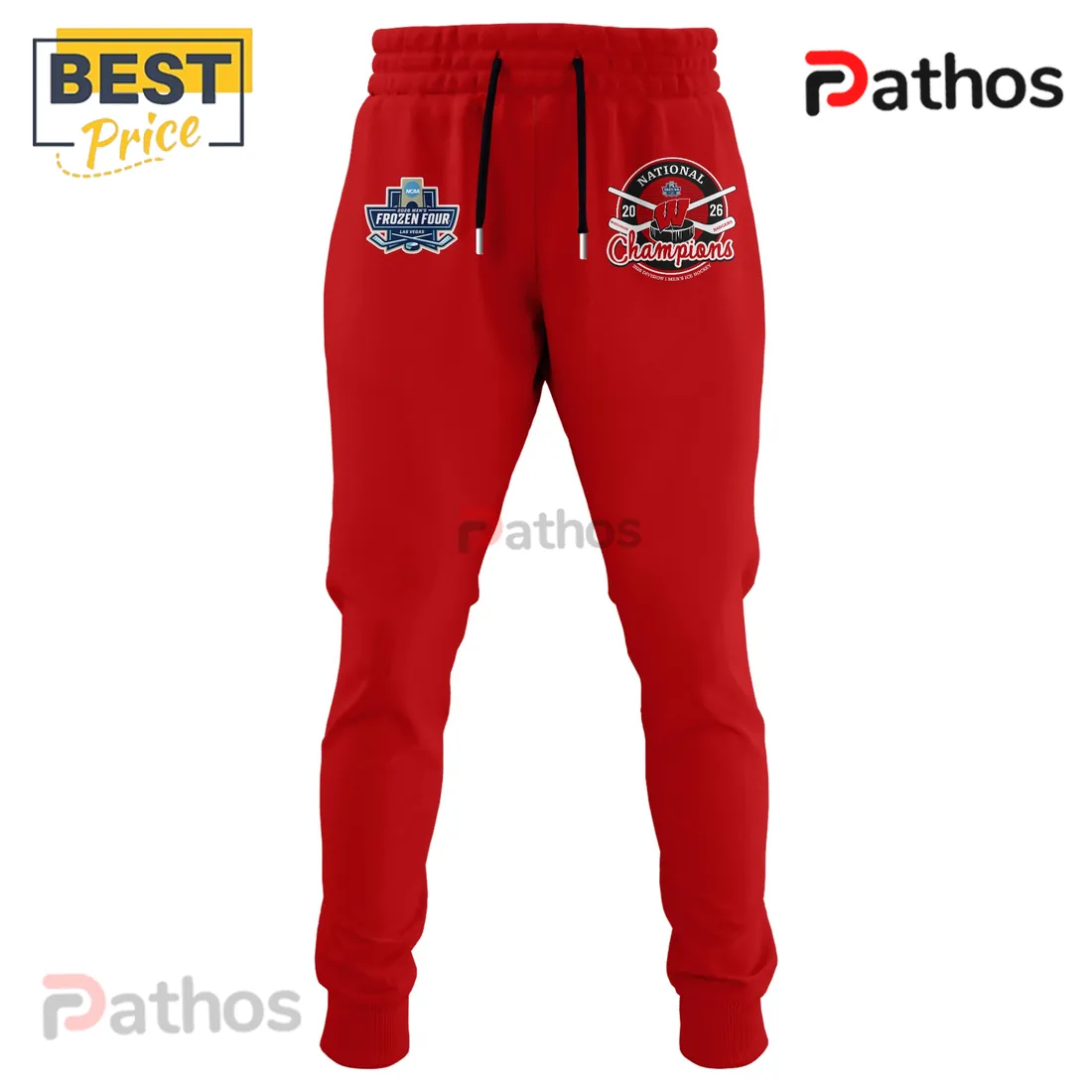 Wisconsin Badgers Men’s Ice Hockey 2026 National Champions Hoodie Wisconsin Badgers Men’s Ice Hockey 2026 National Champions Hoodie