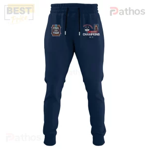 Dark blue joggers with 2023 Men's Final Four Indianapolis logo and UConn Huskies 2023 NCAA Men's Basketball Champions text!