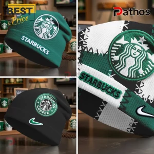 Starbucks Beanie Hat Nike Patchwork Premium Knit Beanie Hat