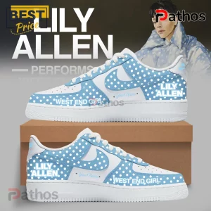 Lily Allen Custom Air Force 1 Sneakers