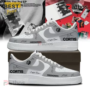 Cortis Greengreen EP Limited Edition Signature Custom Nike AF1 Sneakers
