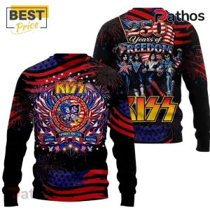 KISS Band 250 Years of Freedom Limited Edition Hoodie 3 16BuhfjN kiss band 250 years of freedom limited edition hoodie 04 texture zoom