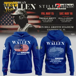 Morgan Wallen Still The Problem Tour 2026 Ben Hill Griffin Stadium Hoodie