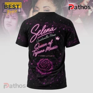 Selena Quintanilla Pérez Queen of Tejano Music Premium Shirt 2 22r9esbs selena quintanilla perez queen of tejano music premium shirt 03 front view
