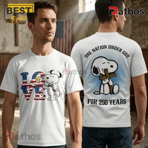 Snoopy Patriotic One Nation Under God US Flag Christian T-Shirt 1 Snoopy Patriotic One Nation Under God US Flag Christian T-Shirt