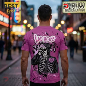 482SHIWU junior h sad boyz 2027 mexico tour pink t shirt 02 exclusive edition