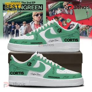 CORTIS GREENGREEN Limited Edition Signature Air Force 1 Shoes