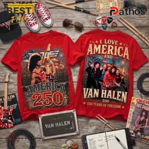 Van Halen America 250 Years of Freedom Patriotic Premium Shirt