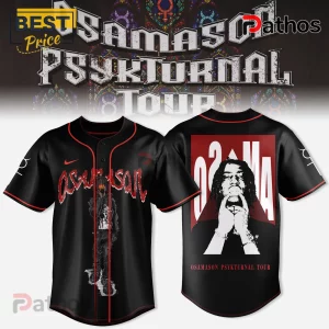 OsamaSon Psykturnal Tour Merch Baseball Jersey 2026