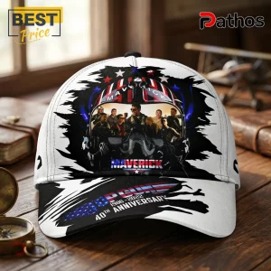 Top Gun Maverick 40th Anniversary Movie Cast Baseball Cap