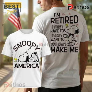 Snoopy I'm Retired You Can't Make Me Funny America USA Shirt 1 DWIxy33b snoopy im retired you cant make me funny america usa shirt 02 lifestyle vibe