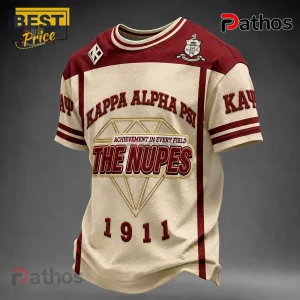 Kappa Alpha Psi Fraternity The Nupes 1911 Crimson Cream Shirt