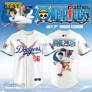 Los Angeles Dodgers x One Piece 2026 Limited Edition Baseball Jersey