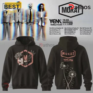 Morat Ya Es Mañana World Tour 2027 Floral Dandelion Hoodie